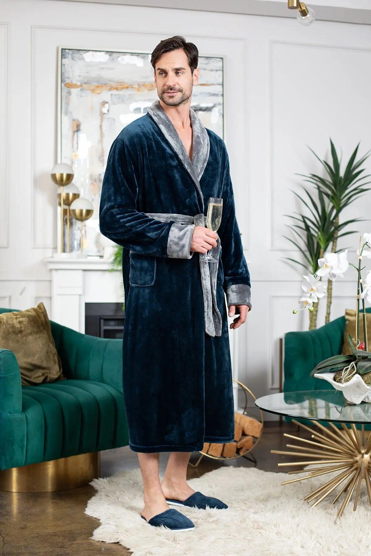 plush robes for men